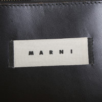 Marni "Studded Medium Size Tas" in zwart