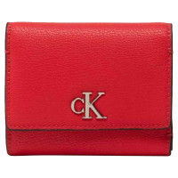 Calvin Klein Tote Bag aus Leder in Rot