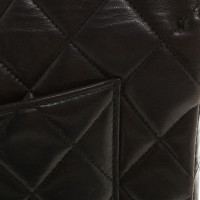 Chanel "Jumbo Flap Bag" in Schwarz