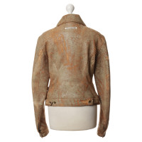 Jean Paul Gaultier Leather jacket in Brown 