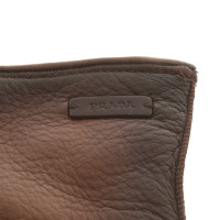 Prada Gants en marron