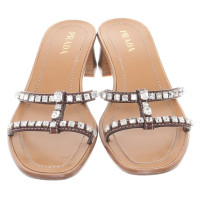 Prada Sandals with jewelery