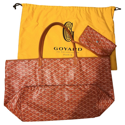 Goyard Shopper en Toile en Orange