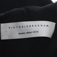 Victoria Beckham Kleid aus Viskose in Schwarz