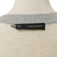 Dsquared2 Sweat jacket with knit trim