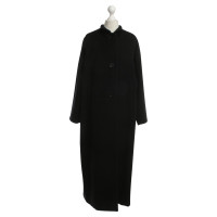 Max Mara cappotto di lana in nero