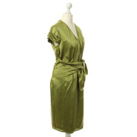 Hugo Boss Wrap dress in green