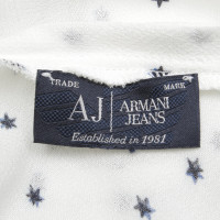 Armani Jeans Top con stampa stelle