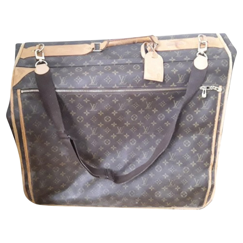 Louis Vuitton Travel bag Canvas in Brown