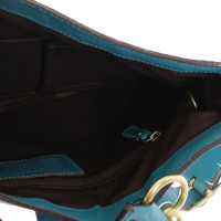 Coach Sac à main en Cuir en Turquoise