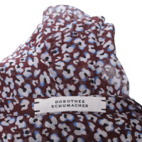 Schumacher Zijden blouse met patroon