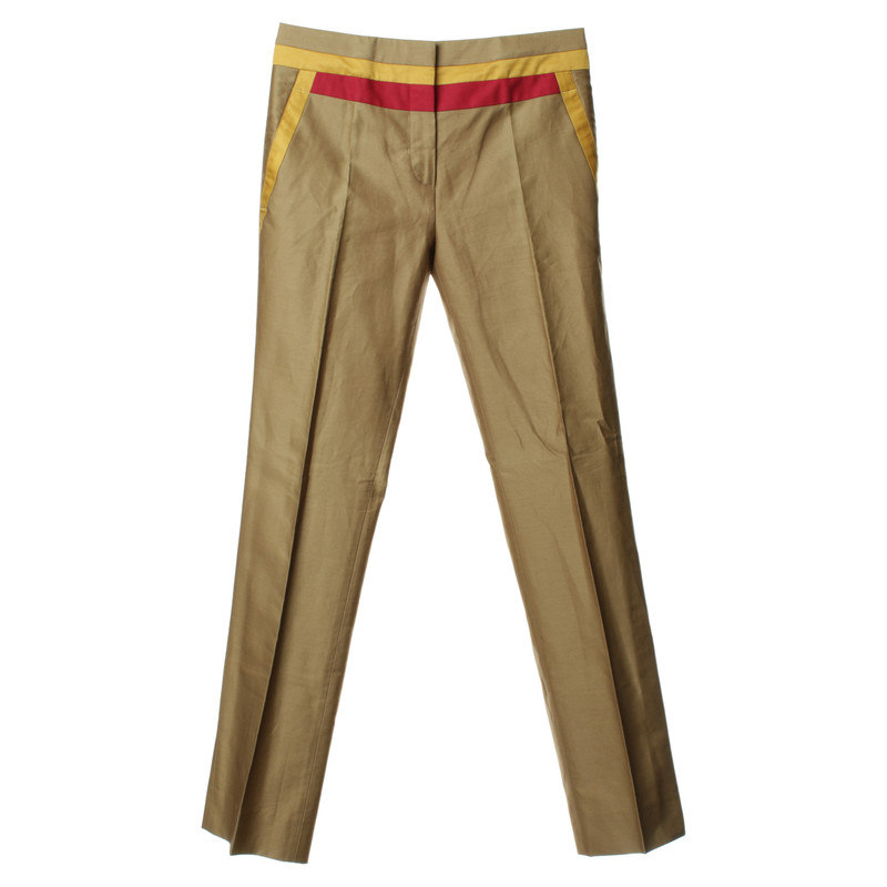 Prada Pantaloni con inserti colorati