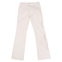 Moschino Trousers Cotton in White