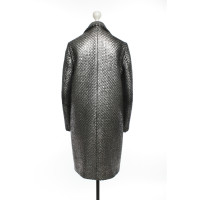 Msgm Jacket/Coat in Silvery