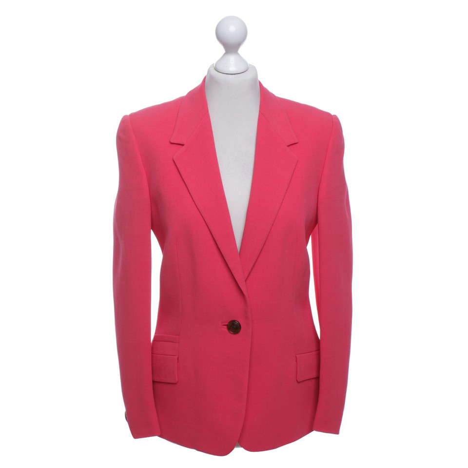 Versace Blazer in Coral Red