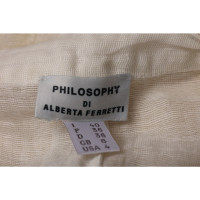 Philosophy Di Alberta Ferretti Top in Cream