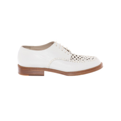 Jil Sander Lace-up shoes Leather in Cream