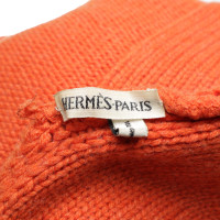 Hermès Sjaal Kasjmier in Oranje