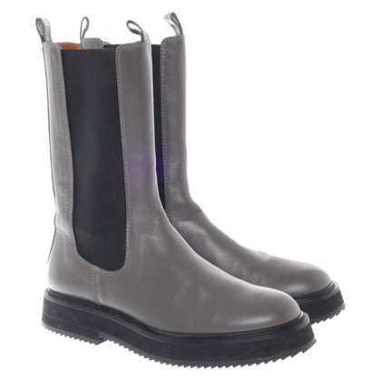 Joseph Boots Leather in Grey