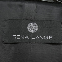 Rena Lange Jas/Mantel Wol in Zwart