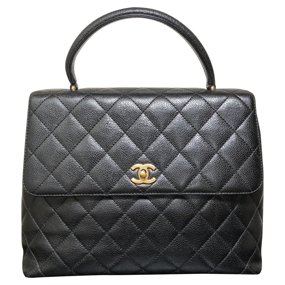 Chanel Kelly Bag en cuir de caviar