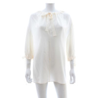 Prada Top Silk in White