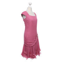 Luisa Spagnoli Robe en Soie en Rose/pink