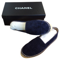 Chanel Sandali in Pelle scamosciata in Blu