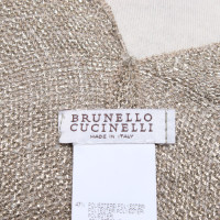 Brunello Cucinelli Echarpe/Foulard en Doré