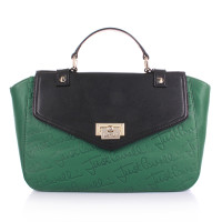 Just Cavalli Green leather handbag