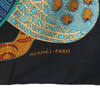 Hermès Silk scarf "Art of Steppes"