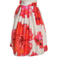 Marc Cain skirt with red floral print