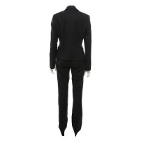 Versace Anzug aus Baumwolle in Schwarz