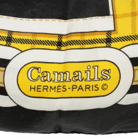 Hermès Silk scarf yellow/black