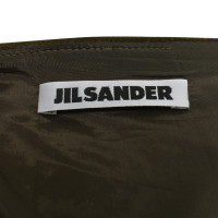 Jil Sander Green Velvet skirt