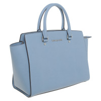 Michael Kors "Selma Tote Bag" in light blue