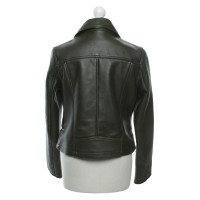 Karl Lagerfeld Jacket/Coat Leather in Green
