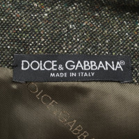 Dolce & Gabbana Robe droite en tweed