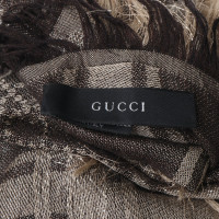 Gucci Schal mit silberfarbenen Elementen