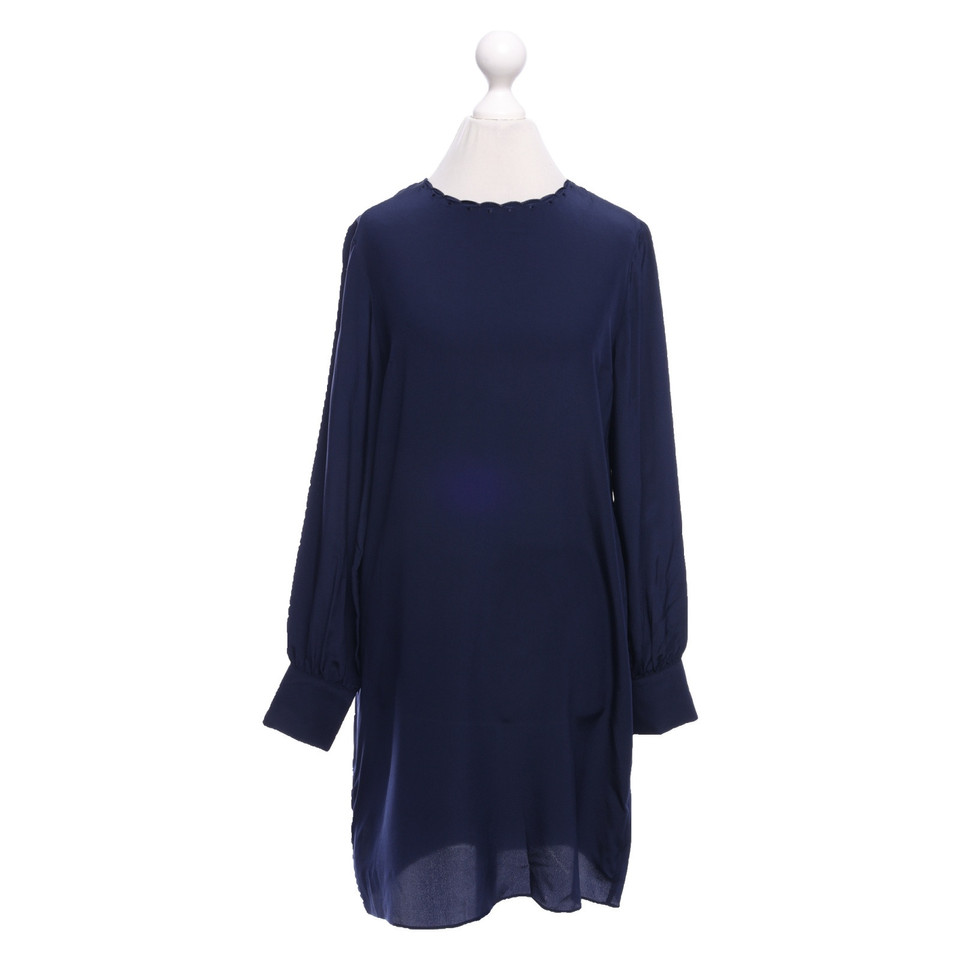 Comptoir Des Cotonniers Kleid aus Seide in Blau