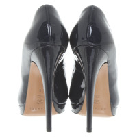 Casadei Patent leather peep-toes