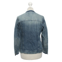 7 For All Mankind Jacket/Coat Jeans fabric in Blue