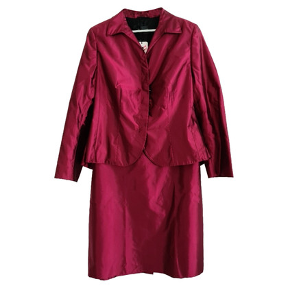 Rena Lange Suit Silk in Bordeaux