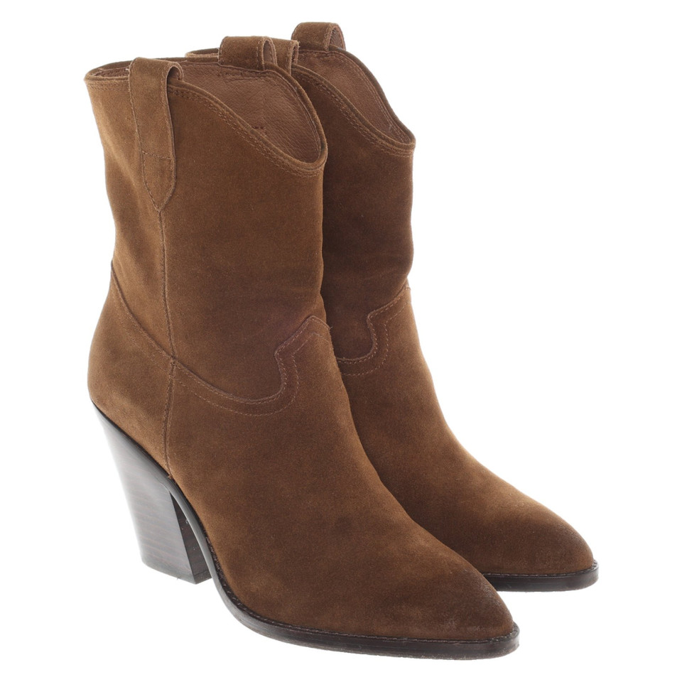 Ash Ankle boots Suede in Brown