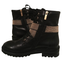 Steffen Schraut Bottines en Cuir en Noir