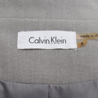 Calvin Klein Wickelkleid in Hellgrau
