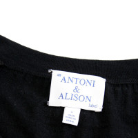 Antoni + Alison Gebreide jurk zwart