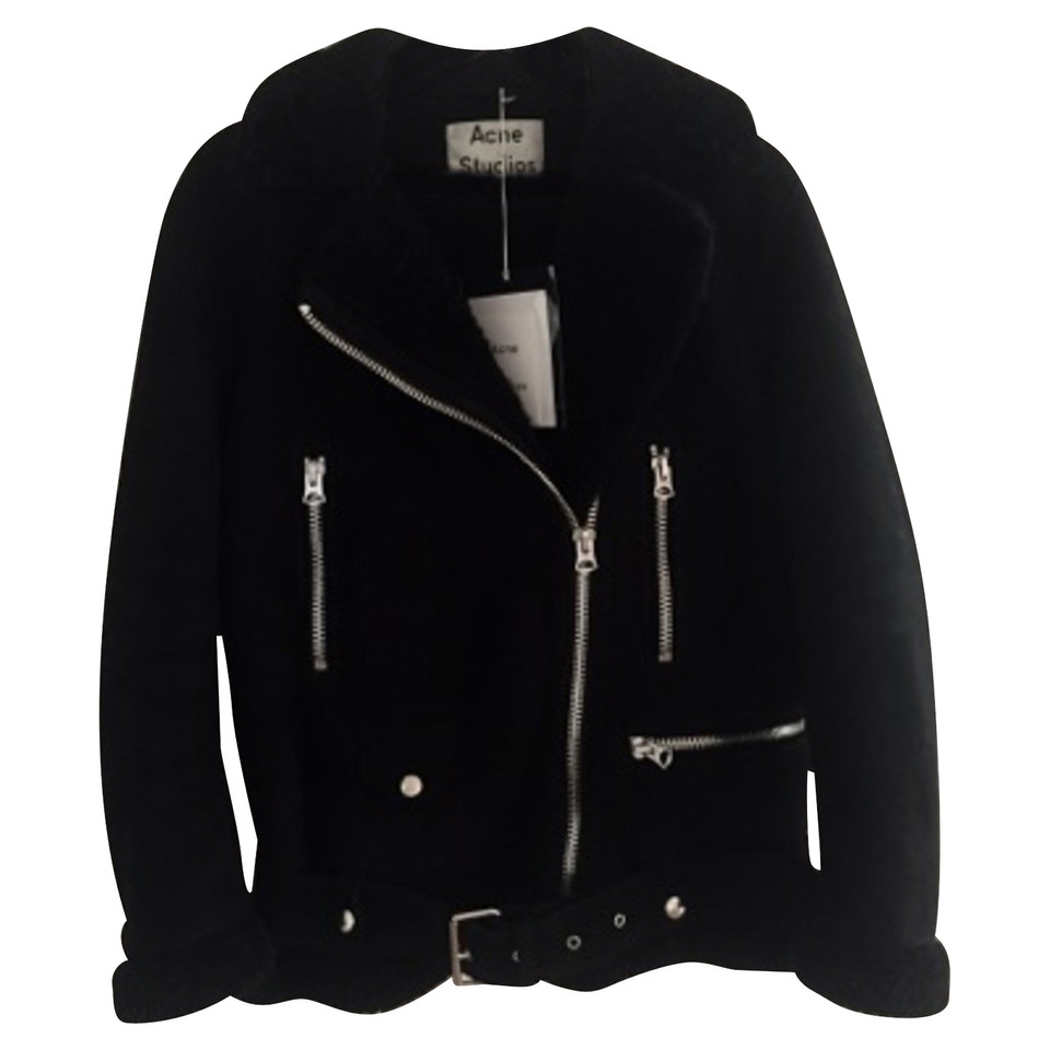 Acne Lederjacke