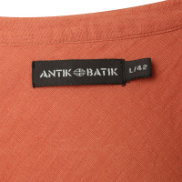 Antik Batik Hemdkleid in Orange 