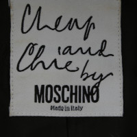 Moschino Cheap And Chic Schwarzer Blazer mit Zierborte